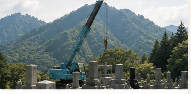 重機が入れない・山間