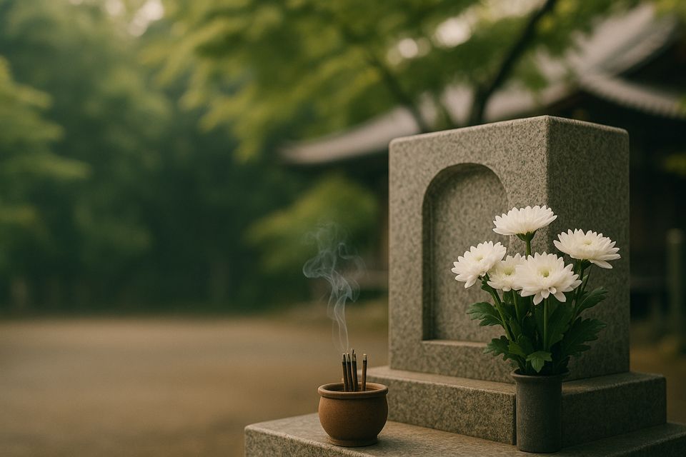 お寺の永代供養墓(イメージ)