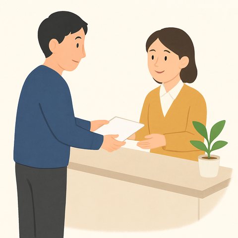 今の墓地・お寺に伝えるのイラスト